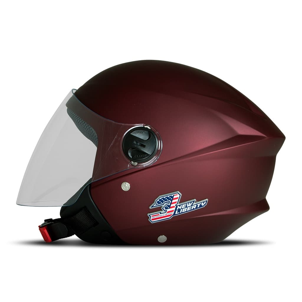 Capacete Moto Pro Tork New Liberty 3 Elite Tam 60 Vermelho