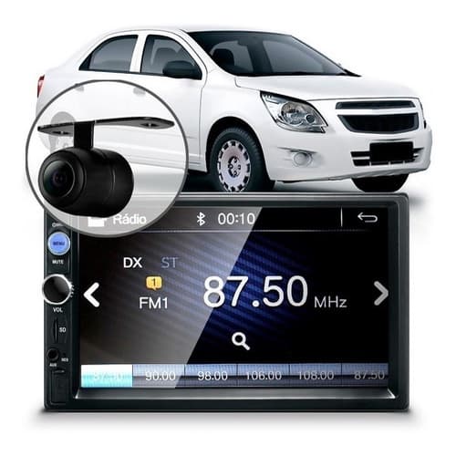 Central Multimídia Mp5 Cobalt 2012 Bt Espelhamento Câmera