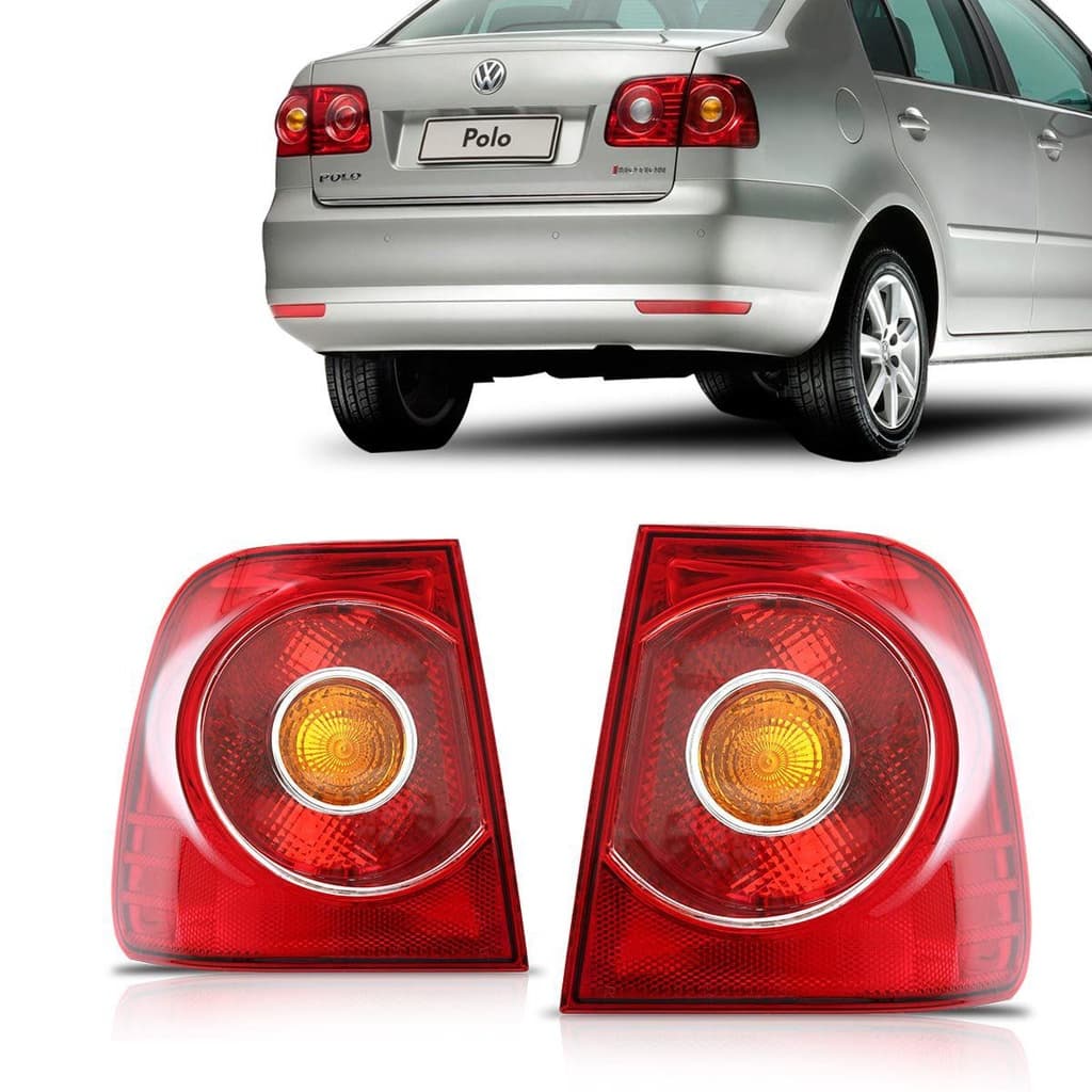 Lanterna Polo Sedan 2007 2008 2009 2010 2011 2012 2013 2014 Canto