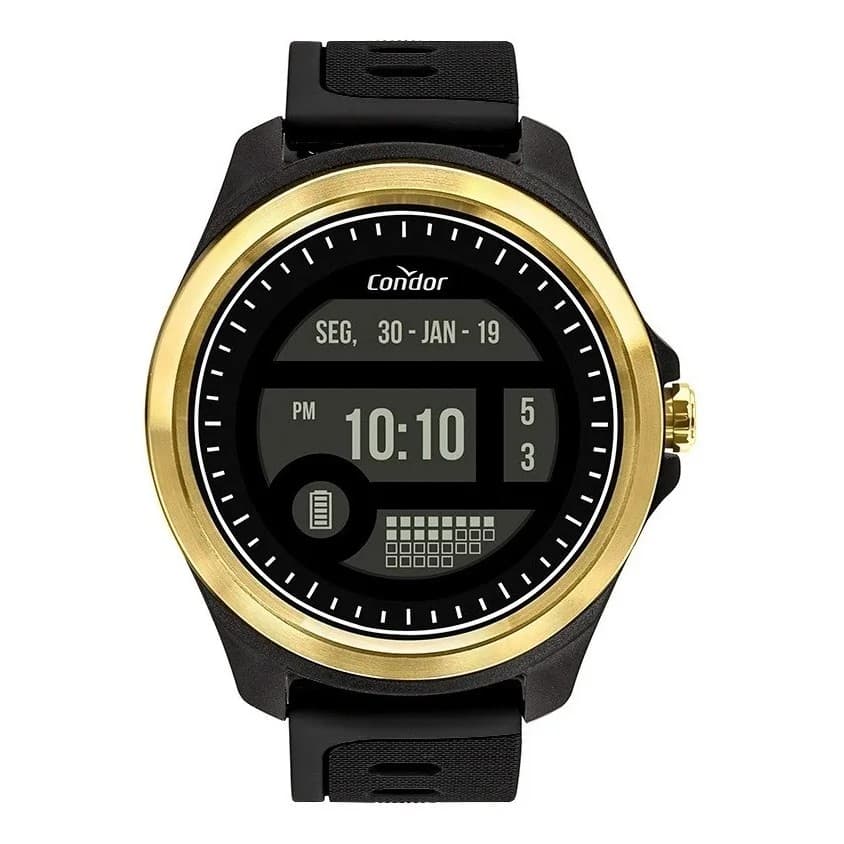 Relógio Condor Masculino Digital Esportivo Preto Original Presente Moda Gift Aniversário Tendência Estilo Treino Academia Corrida Esportes ao Ar Livre Homem Marido Esposo Namorado Pai Barato COKW05CAA/8D