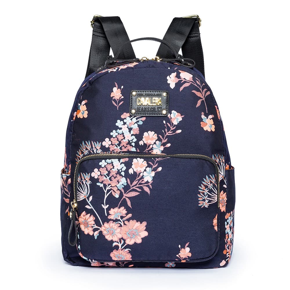 Mochila Cavalera Sioux Jacquard Floral Feminina Original Importado Produto Exclusivo