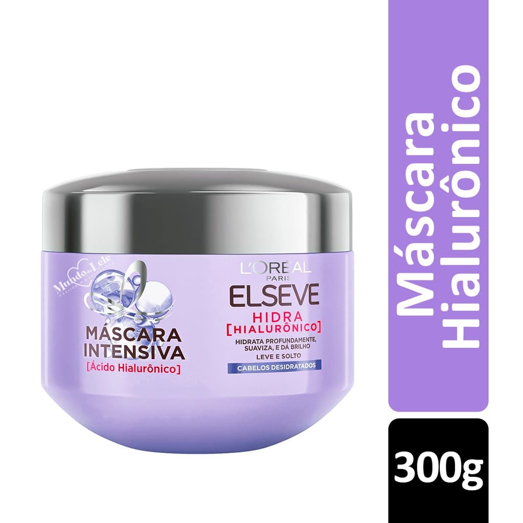 Máscara Intensiva Elseve Hidra Hialurônico Loréal Paris