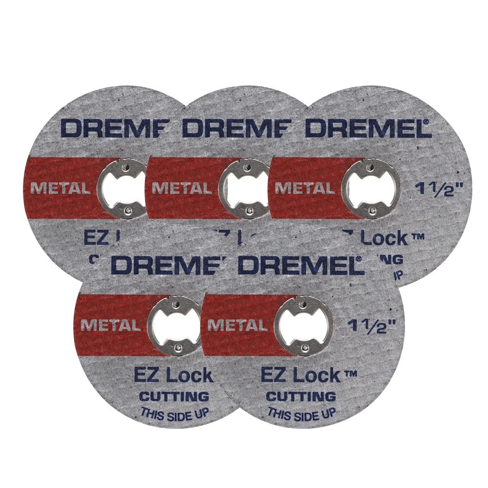 Kit Discos de Corte 38mm Dremel EZ456 com 5 Peças Ez Lock