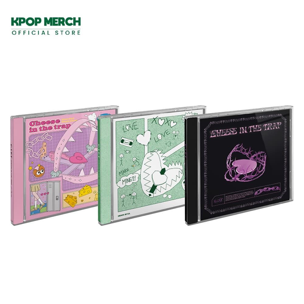 MAMAMOO MOON BYUL-Álbum Solteiro Coquilha C.I.T.T (Queijo No Trap)