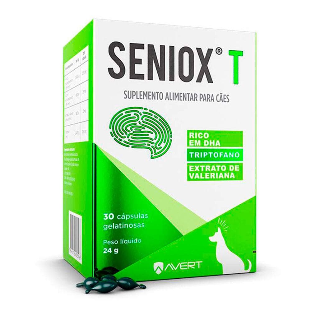 Suplemento Seniox T Avert 30 Capsulas