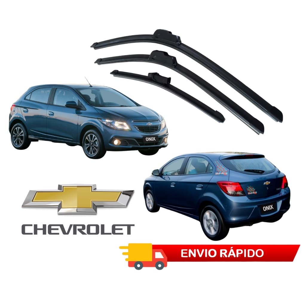Jogo Palheta Limpador Parabrisa Chevrolet Onix 2013 2014 2015 2016 2017 2018 PROMOÇÃO SHOPEE