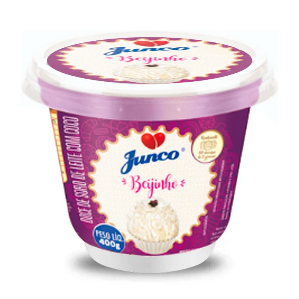 Beijinho Pronto para Enrolar Festa 400g - Junco