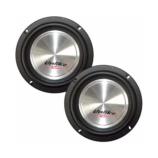 Alto Falante Unlike Mid Bass 6 Polegadas Graves Medios 180rms o par - UNF61   // 1455