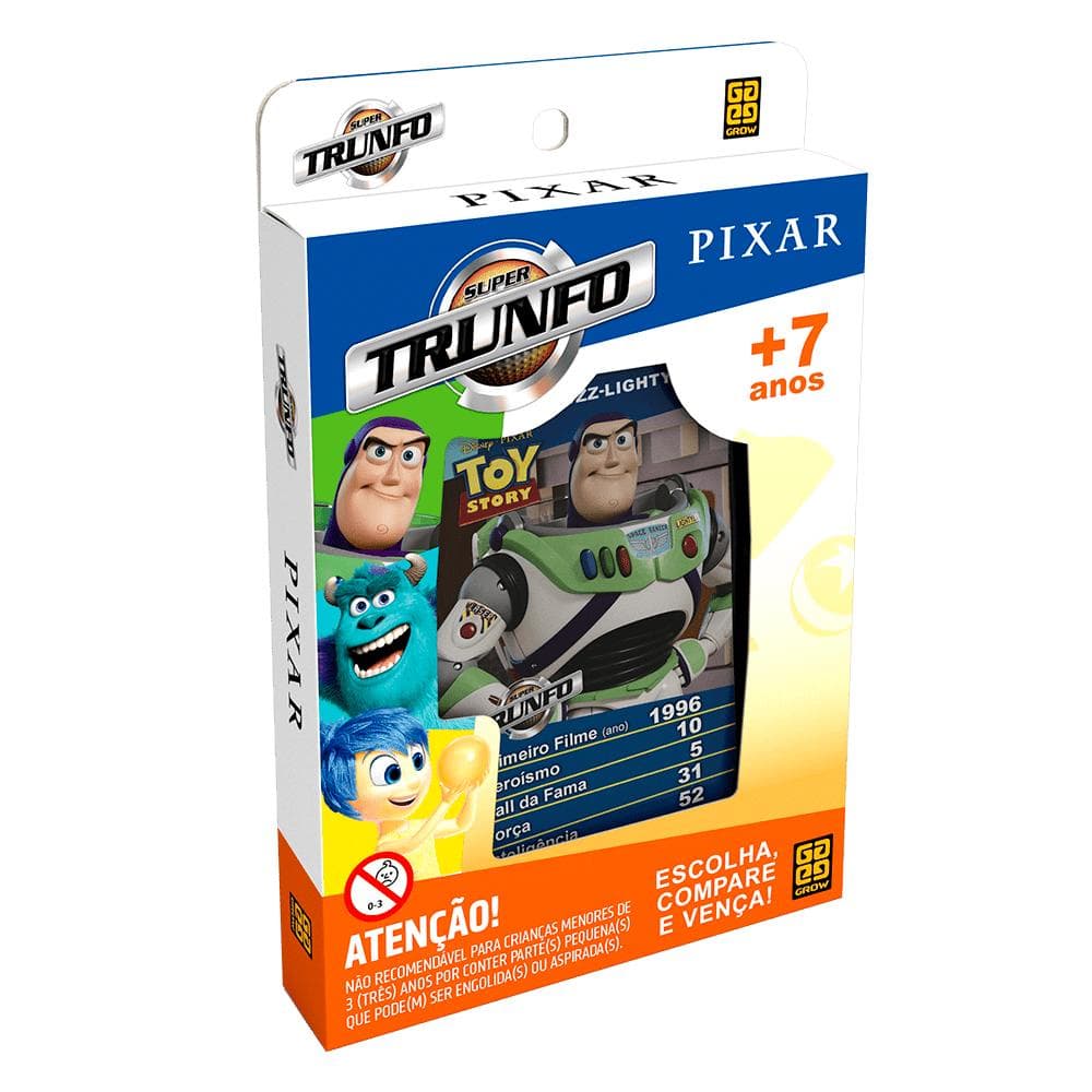 Super Trunfo Pixar