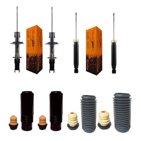 04 Amortecedores Dianteiros Tras Palio 01/16 Cofap + Kit