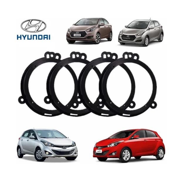 Aro Adaptador Alto Falante Hyundai Hb20 Etios Corolla Creta / 2099