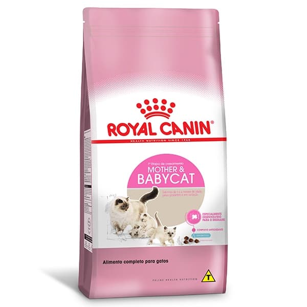 Ração Royal Canin Feline Mother & Baby para Gatos Filhotes de 1 à 4 meses de idade - 1,5Kg