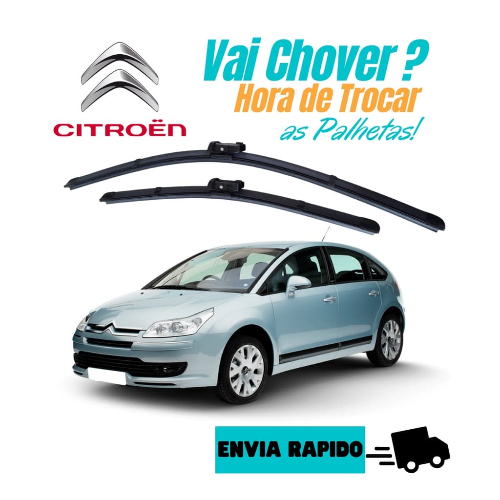 Par Palheta Citroen C4 Hatch 09  C4 Pallas 05 Limpador Parabrisa PROMOÇÃO