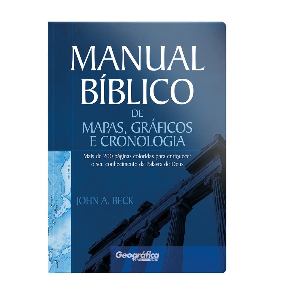 Manual Bíblico de mapas, gráficos e cronologia | Capa Dura