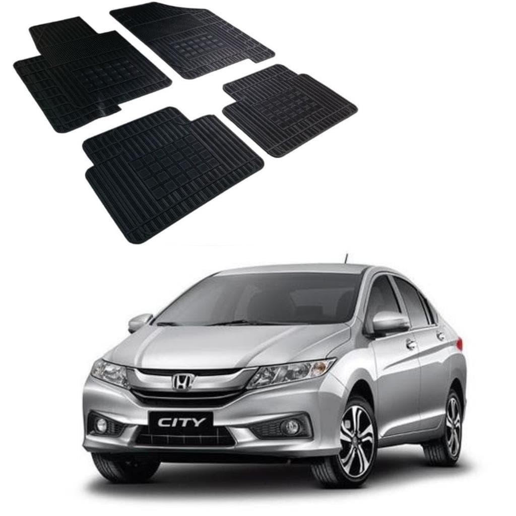 Jogo 4 Pecas Tapete Automotivo Especifico Honda City  100% Borracha Borcol