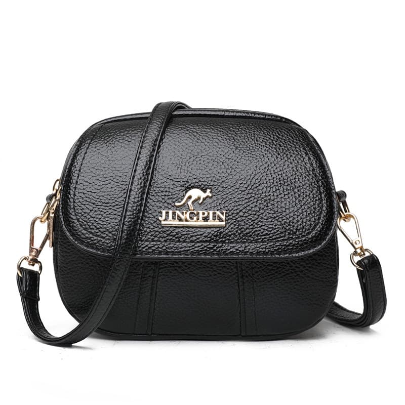Bolsa Feminina Vintage Couro PU – Ombro, Mensageiro e Carteira Grande Capacidade para Celular e Uso Diário