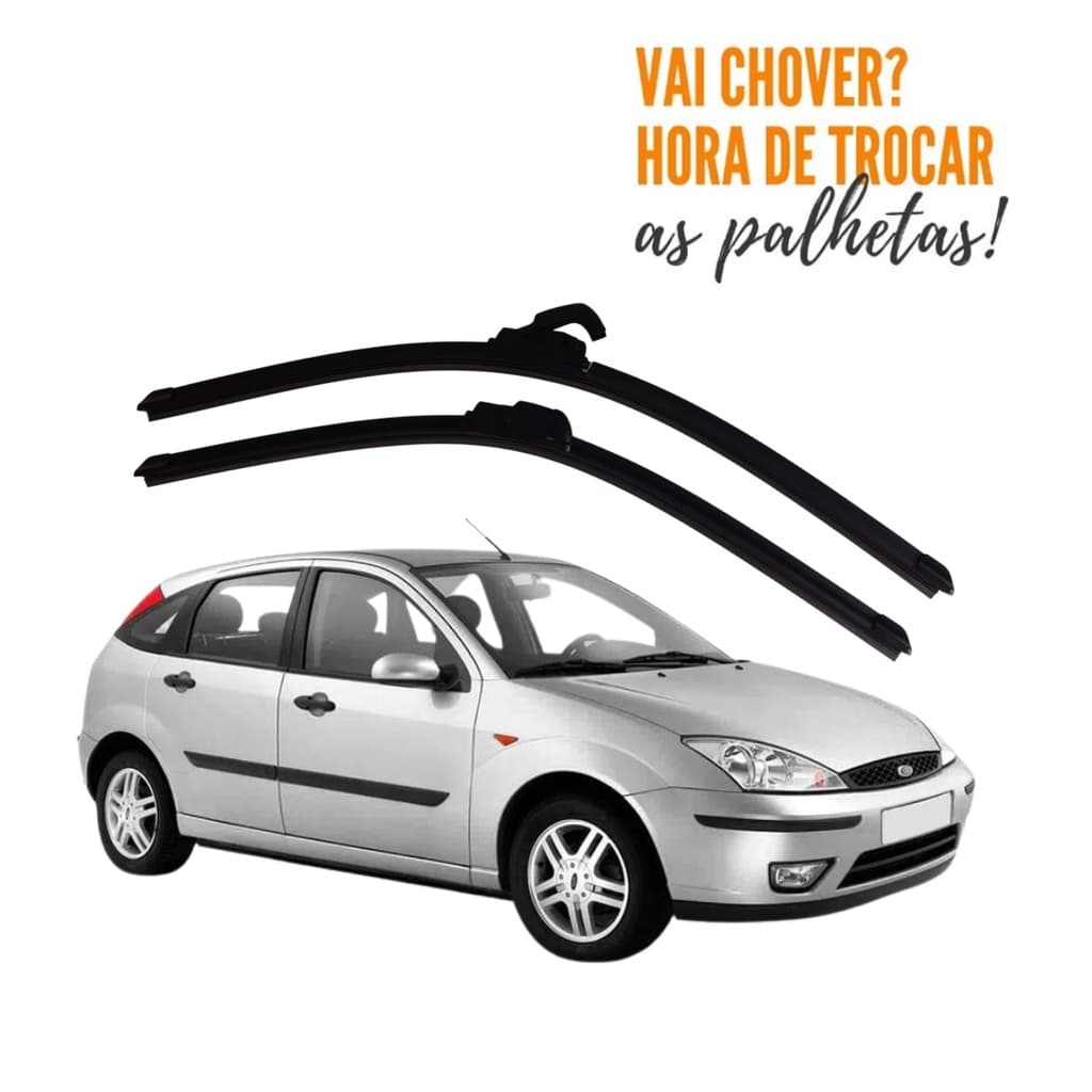 Par Palheta Limpador Parabrisa Ford Focus 2000 a 2008