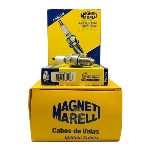 Kit Cabo E Vela Ignição Gol 1.6 1.8 2.0 8v Ap Mi Gasolina Desde 1997 Cvmv2002 + F5rtjymm