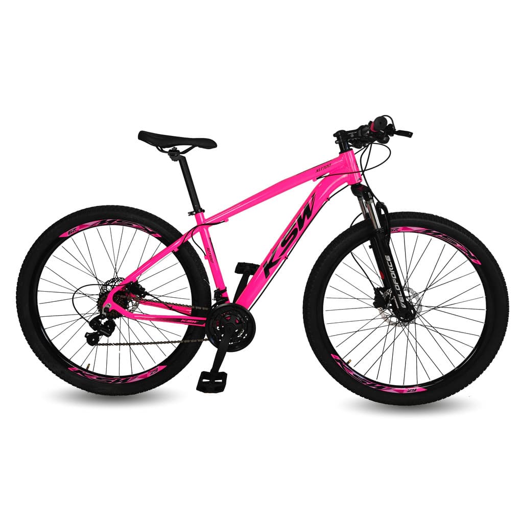 Bicicleta Aro 29 Ksw 24 Vel Shimano Freio Hidraulico/Trava