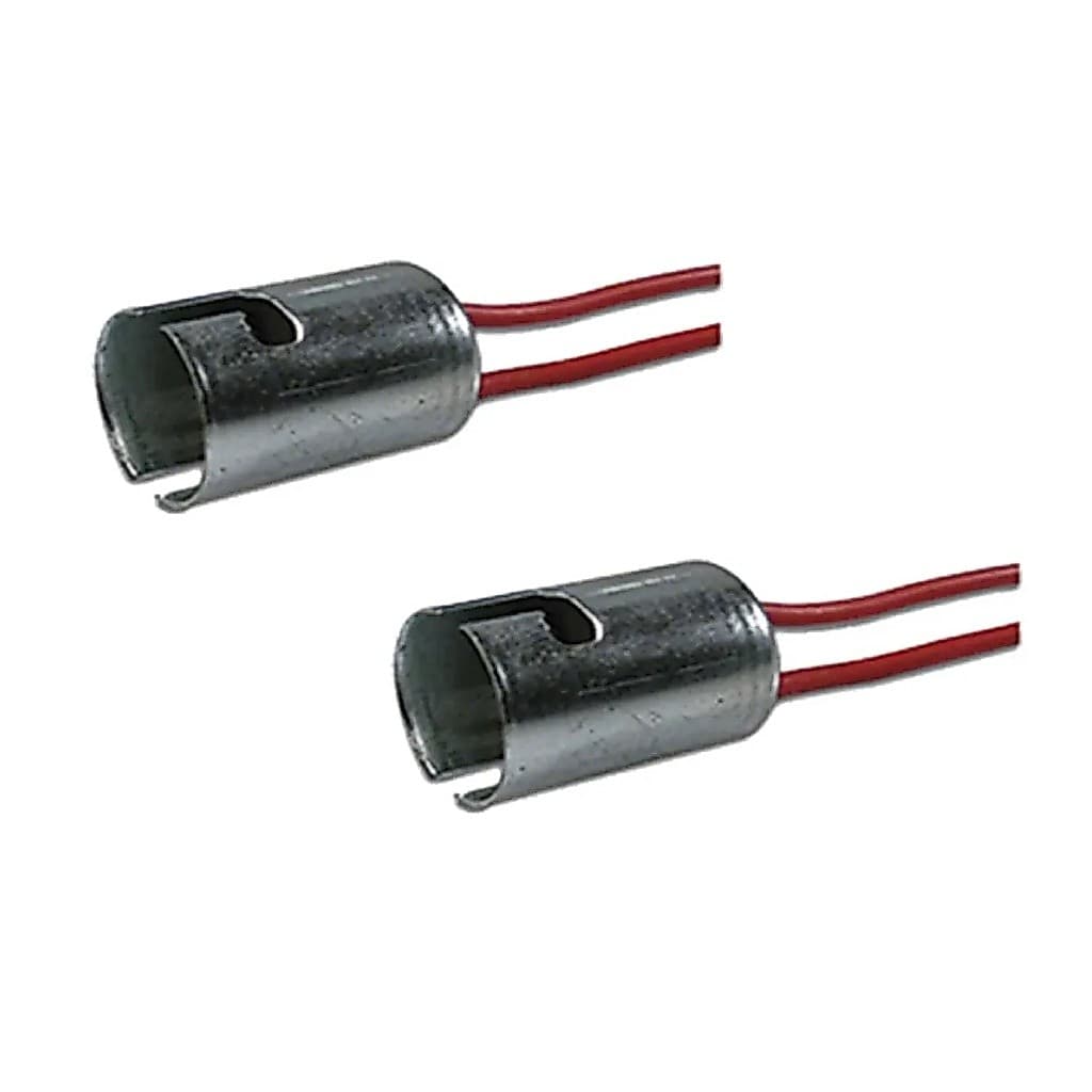 02 Soquete Liso S/ Haste Universal 2 Dois Polos 1034 Ete7203