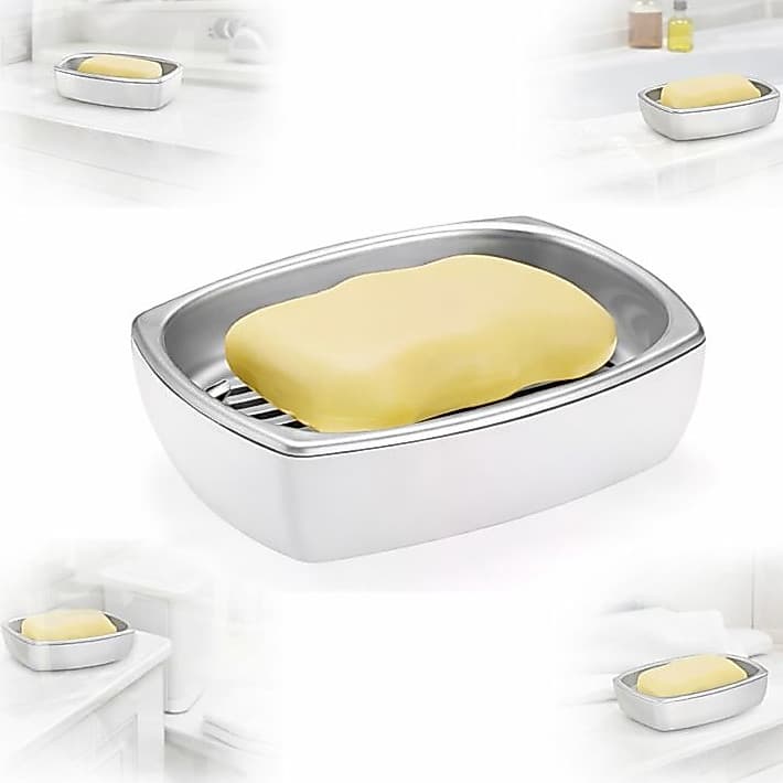 Porta Saboneteira Suporte Banheiro Lavabo Conceito