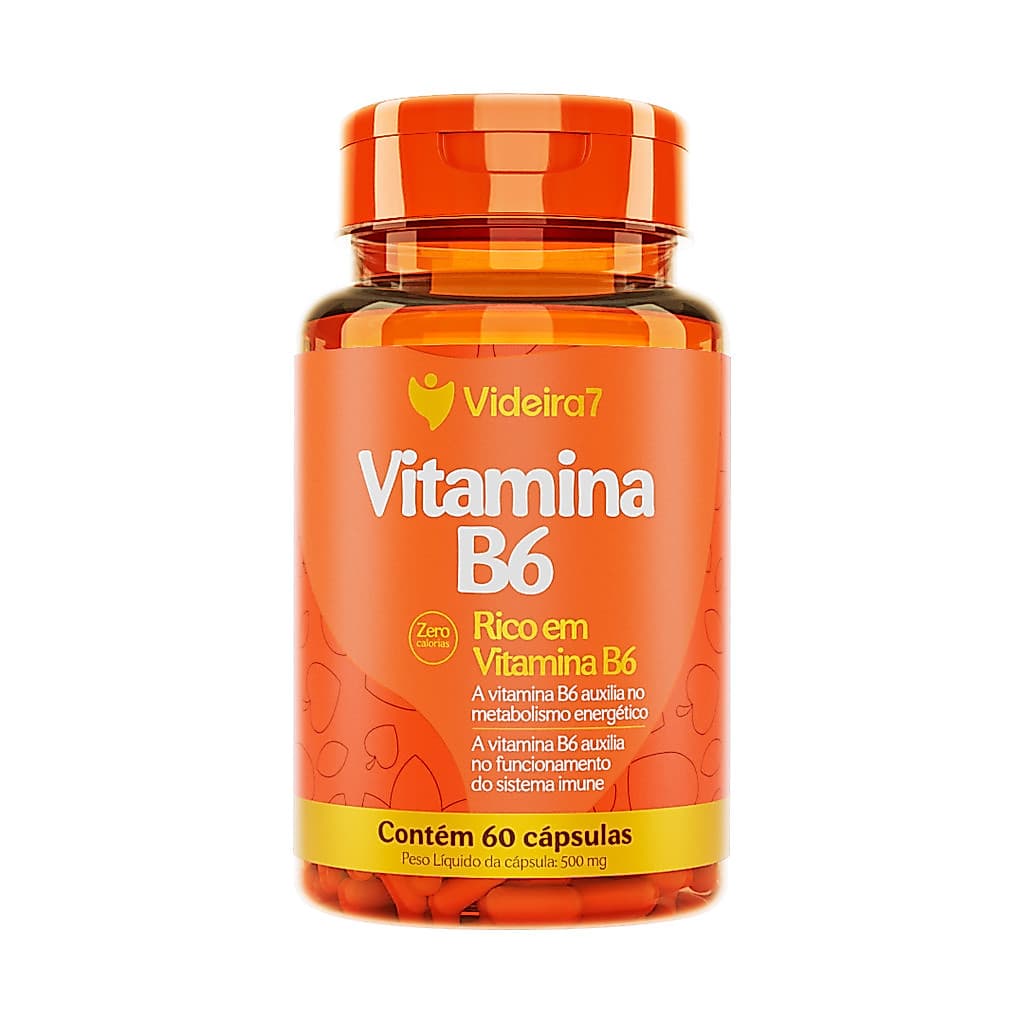 Vitamina B6 100%IDR  - 60 CÁPSULAS
