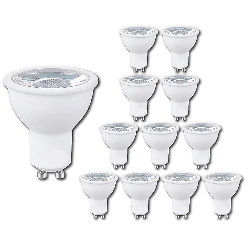 kit 12 Lampada dicróica led 4,8w mr16 gu10 bivolt 3000k 4000k 6000k para spot