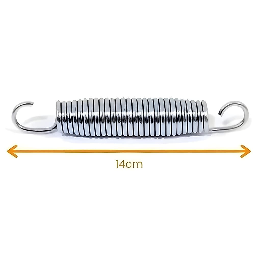 Kit 42 Molas 14cm Aço Galvanizado Para Cama Elástica Nacional Pula Pula Trampolim