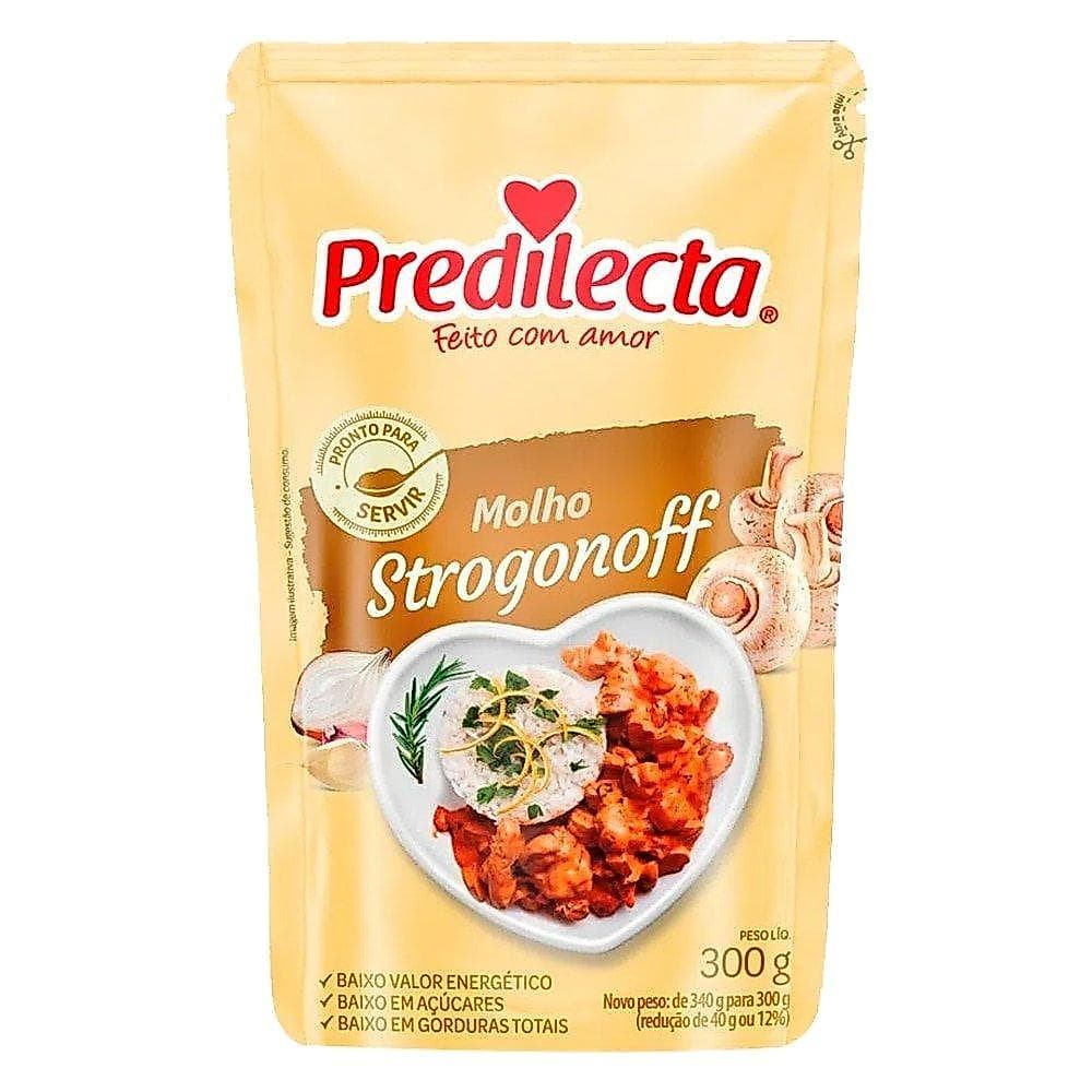 Molho Strogonoff Predilecta 300g Embalagem com 32 Unidades