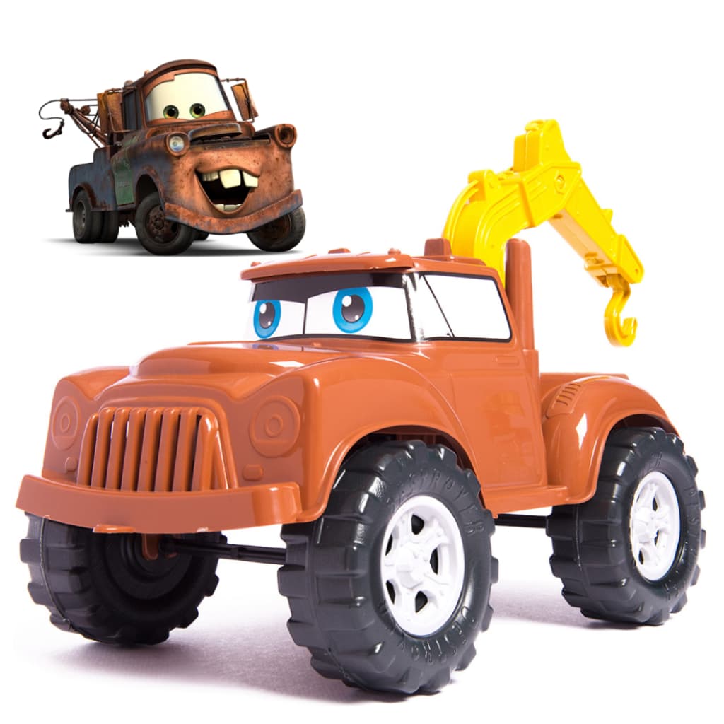 Carrinho Guincho Articulado Grande 39cm Menino Brinquedo - Matte Carros McQueen - QUEEN SHOP