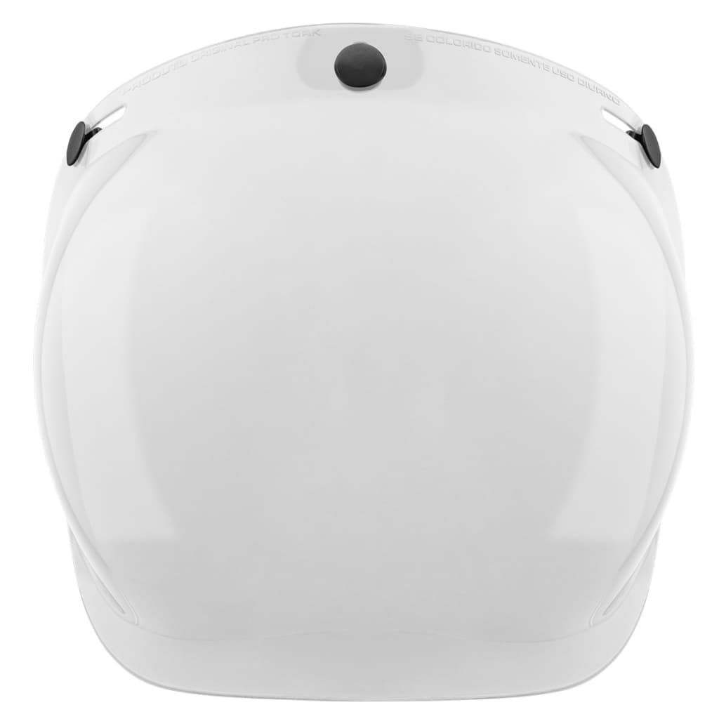 Viseira Bolha Para Capacete Moto Aberto Bubble Custom Universal Cristal Pro Tork