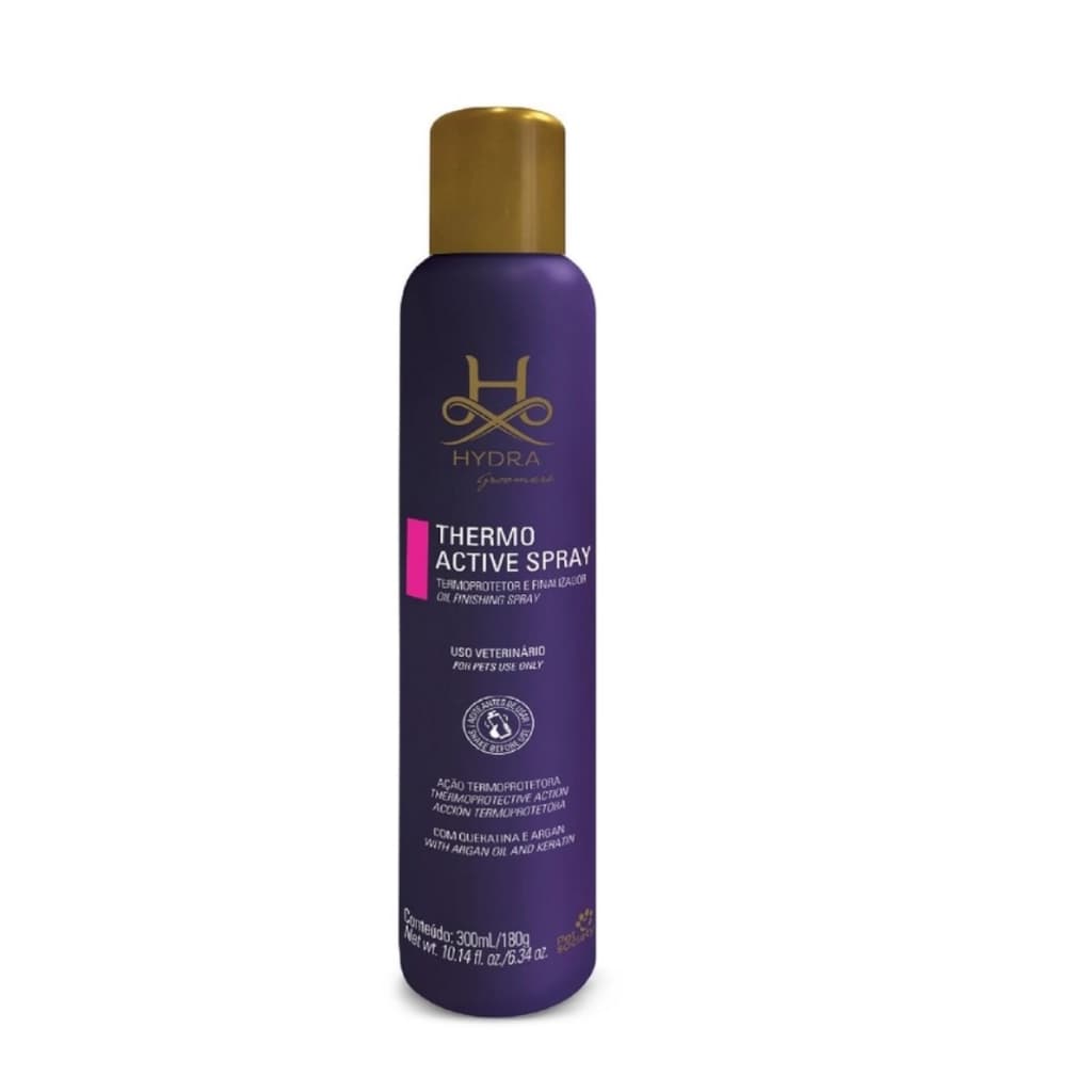 Spray Hidratação Pet Cachorro Gato Hydra Groomers Thermo Active Spray 300mL