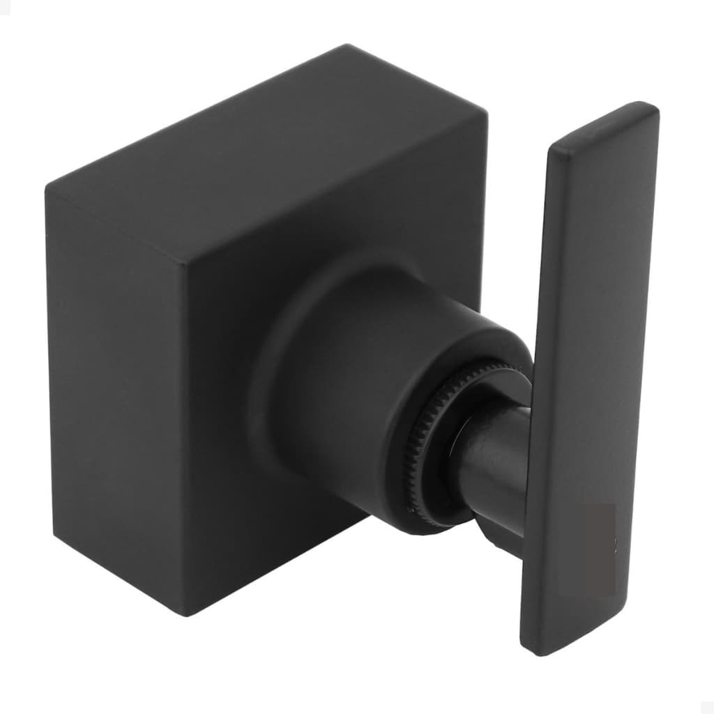 Acabamento Para Registro Geral Alavanca C73 50mm Preto Fosco 1.1/2 1.1/4 100% Metal
