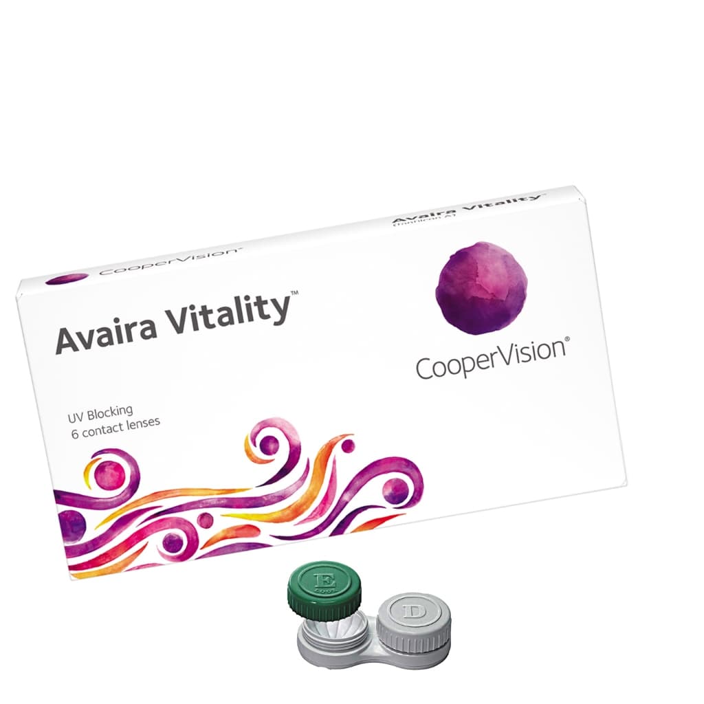Lente Contato Avaira Com Grau Mensal Coopervision