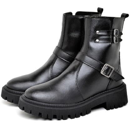 Bota Feminina Coturno Dubuy Preto Andy 1202DB