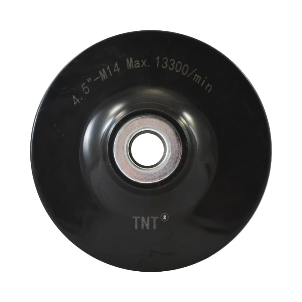 Disco de Suporte para Lixa de 4.1/2" ou 7" com Porca Integrada para Esmerilhadeira