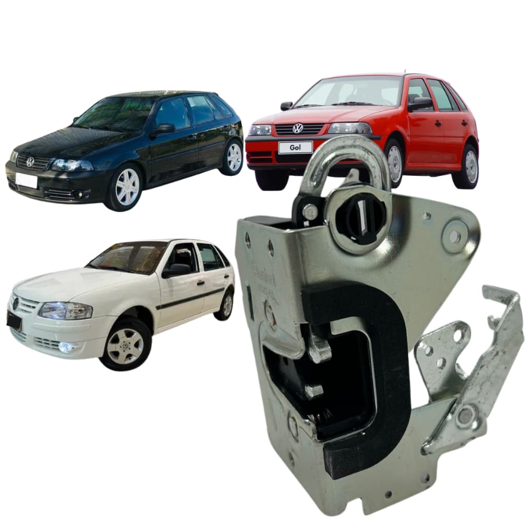 Fechadura Gol G4 Dianteira Esquerda 4 Portas 2005 Até 2014