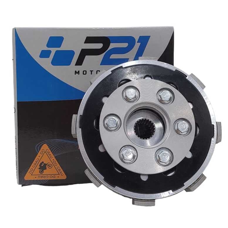 EMBREAGEM COMPLETA TITAN 150 04-15/FAN 125 09-13/FAN 150/BROS 150 06/XRE 190 - (DO GRAU)