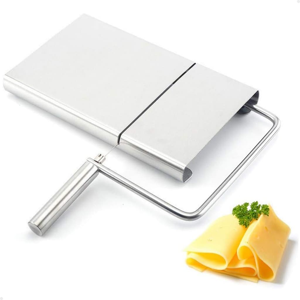 Fatiador Cortador de Queijo Frios Manual a Fio de Aço Inox Multifuncional Lorben