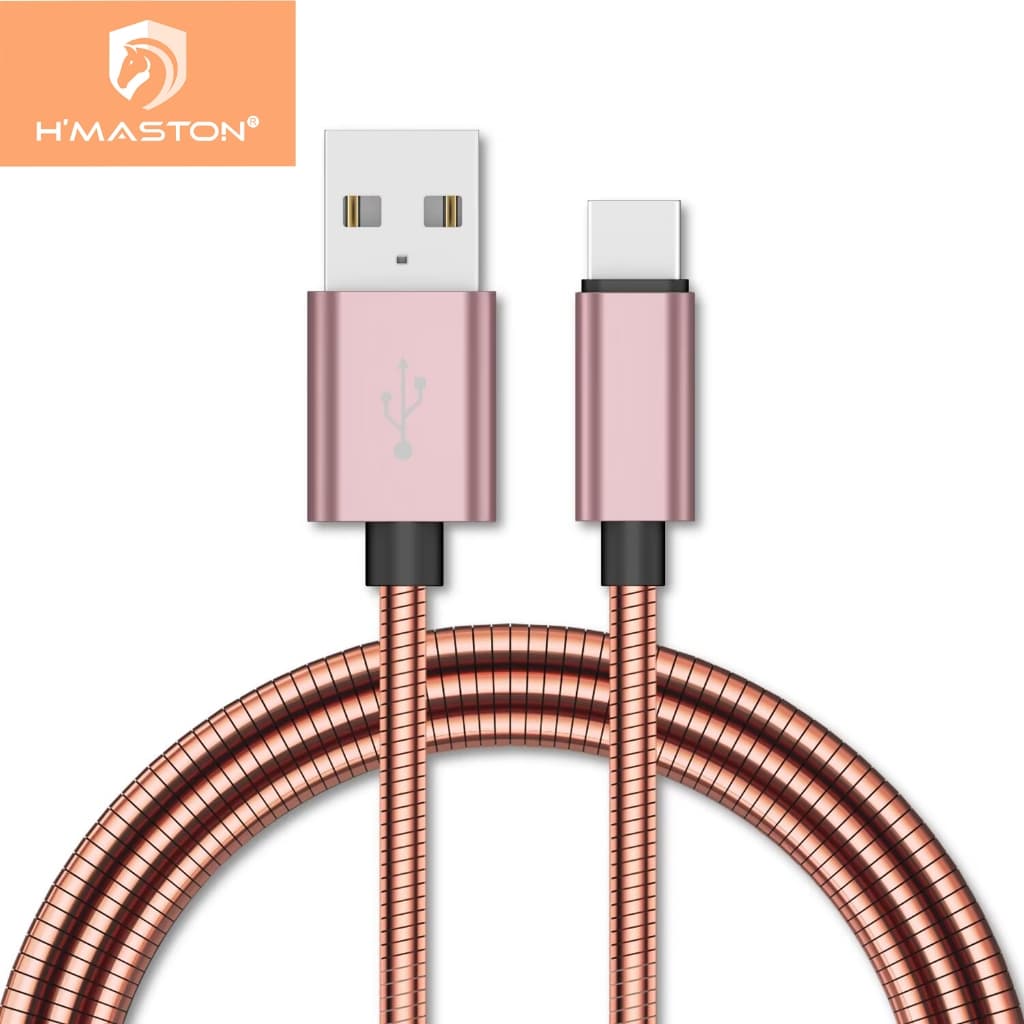 H'maston XT2 Cabo Usb Dados Carregamento Turbo Resistente 1metros Carregamento rápido carga