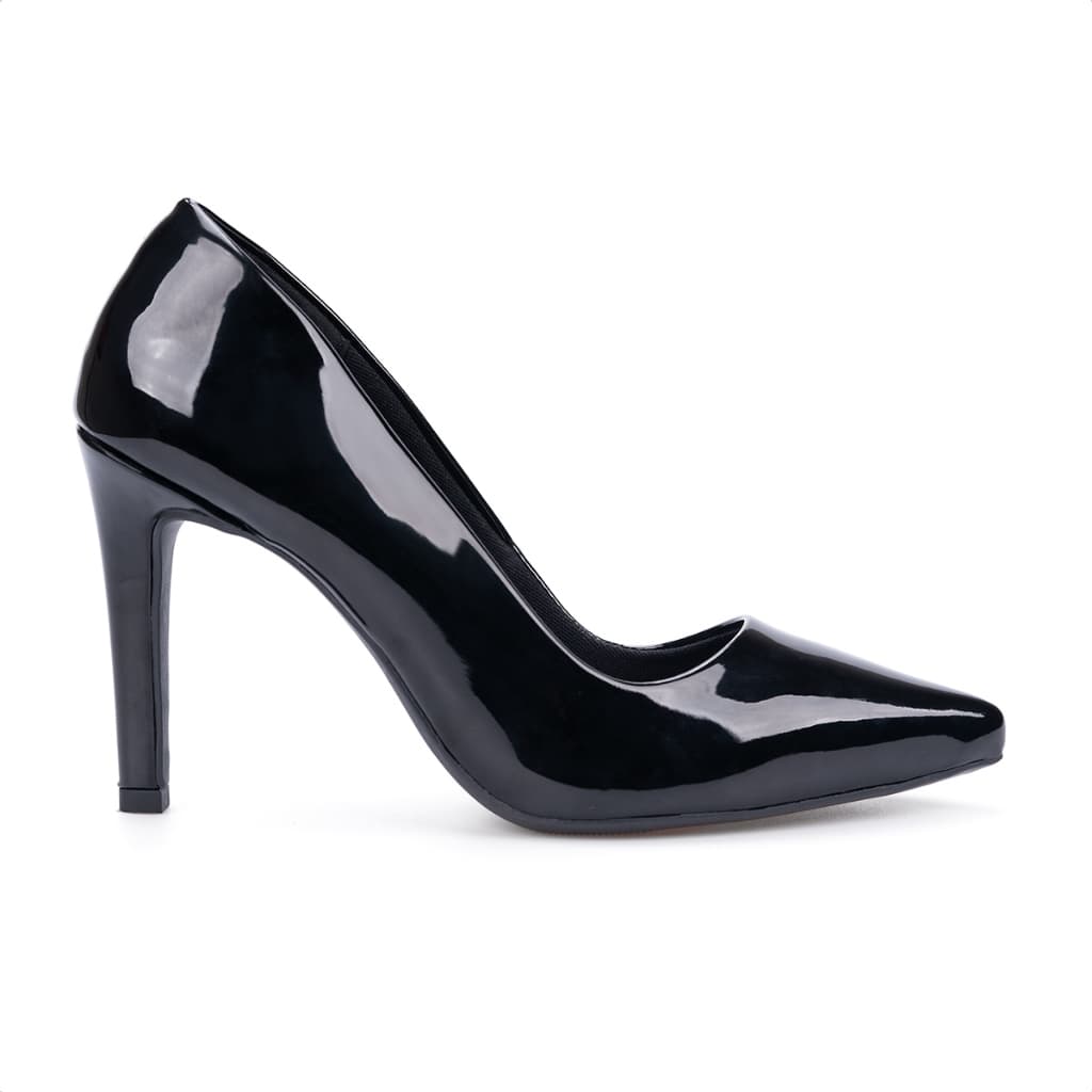 Scarpin Feminino Domidona Sapato Elegante Salto Bico Fino Luxo Moda