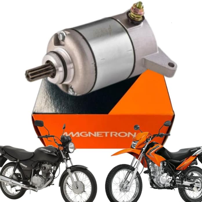 Motor Partida Arranque Honda Cg Titan Fan 125 150 Nxr Bros 125 150 2004 a 2015 Original Magnetron