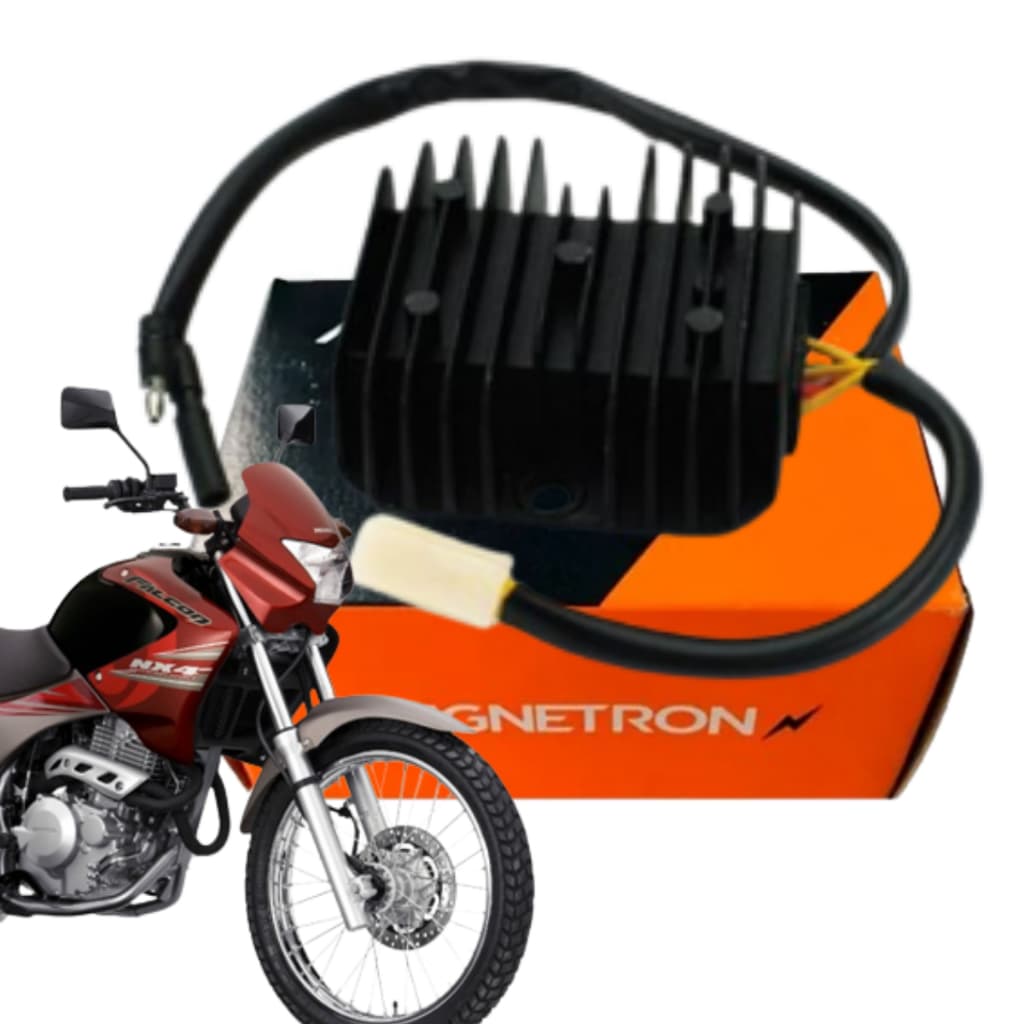 Regulador Retificador Honda Voltagem Nx 400 Falcon 1999 a 2009 Original Magnetron