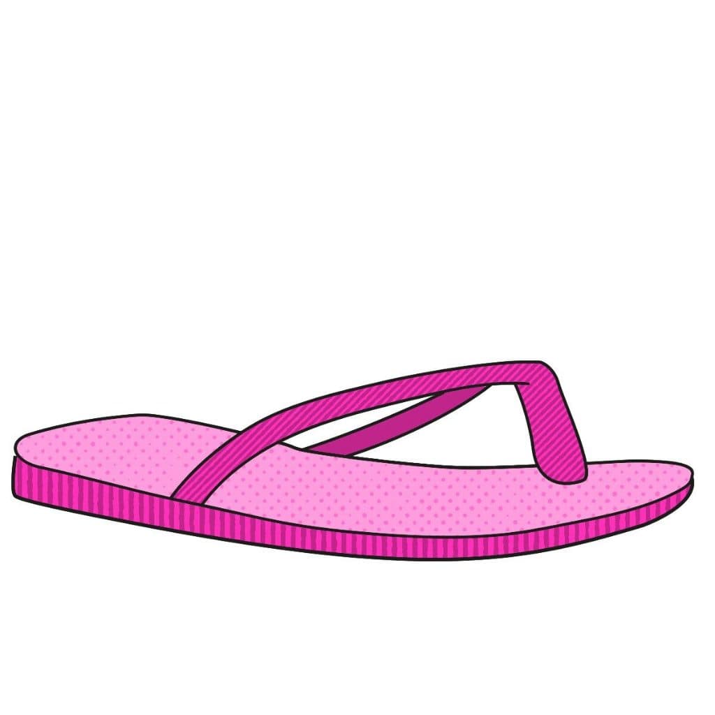 Kit Caixa Sortida 2 Pares Chinelo Feminino Menina Nº 25 ao 32 Box Divertido Calçados Pópidi