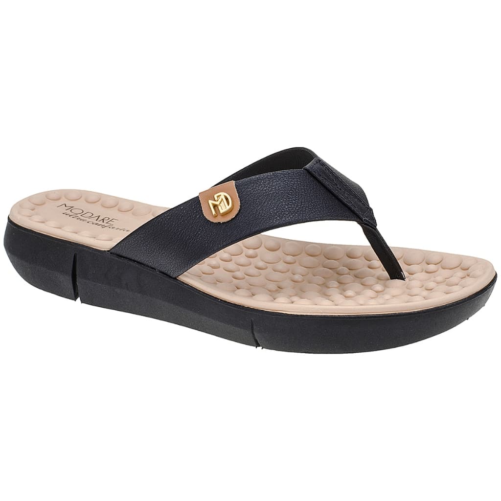 Chinelo Modare Ortopédico Ultra Conforto Chinelo de Dedo Para Esporão Sandália Feminina