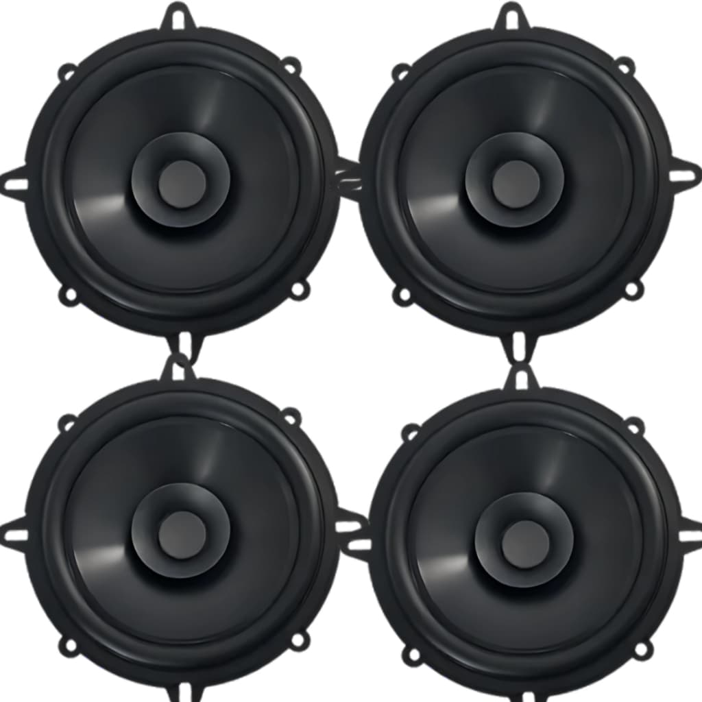 Kit 4 Alto Falantes Coaxiais 5  Bomber Original Montadoras - 200 Watts Rms