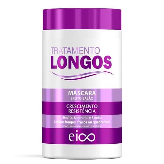 Eico Cabelos Longos Máscara Tratamento Creme de Hidratação Crescimento e Fortalecimento 1kg