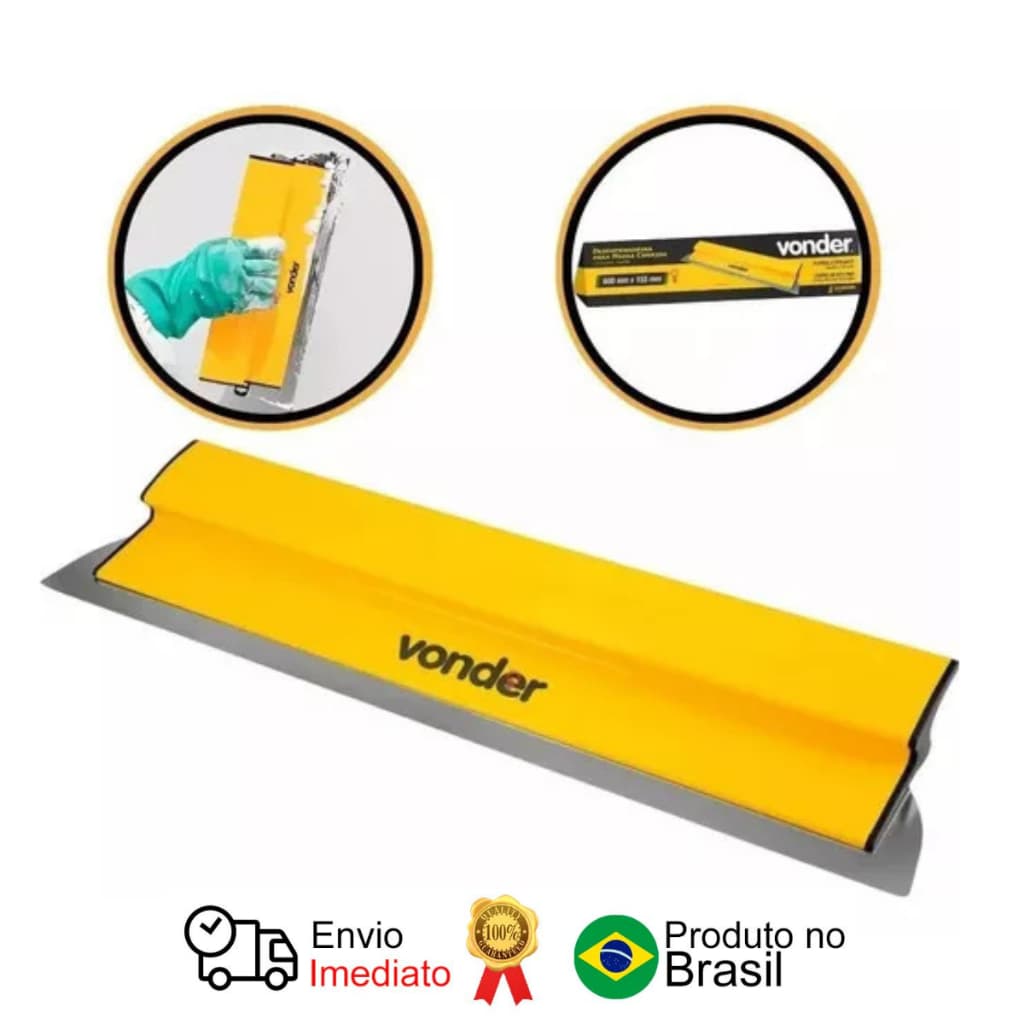 Desempenadeira Para Massa Corrida 40 Cm Vonder