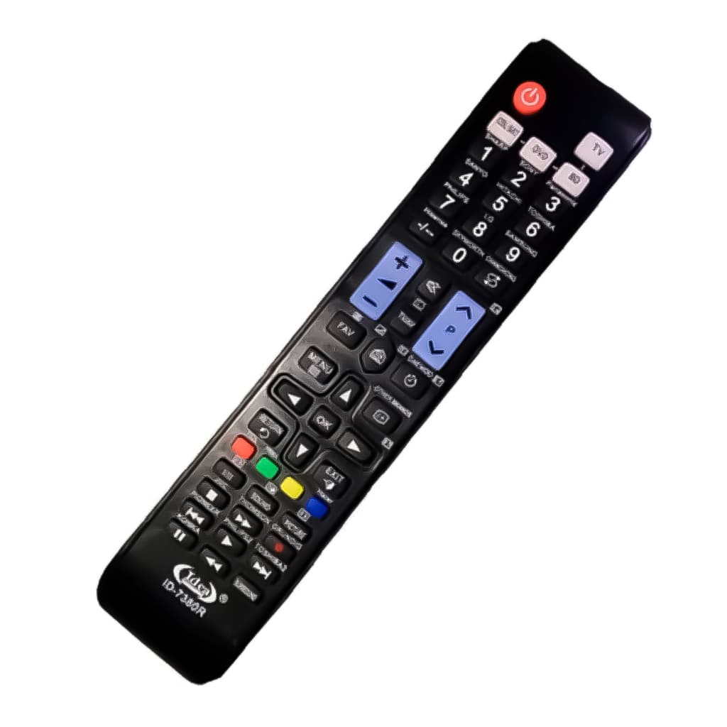 Controle Remoto Preto P/ TV Universal LED LCD