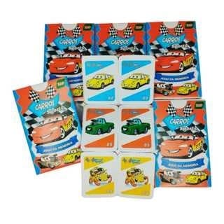 Kit 5 Jogo Da Memoria Carros  Kit Festa Infantil Para Lembrancinha Aniversario Prenda Quermesse